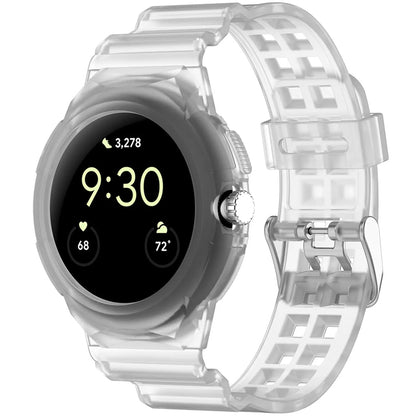 Techsuit W065 remienok pre Google Pixel Watch 3 41mm / Watch 2 / Watch, Priehľadný