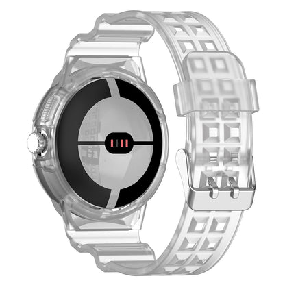 Techsuit W065 remienok pre Google Pixel Watch 3 41mm / Watch 2 / Watch, Priehľadný