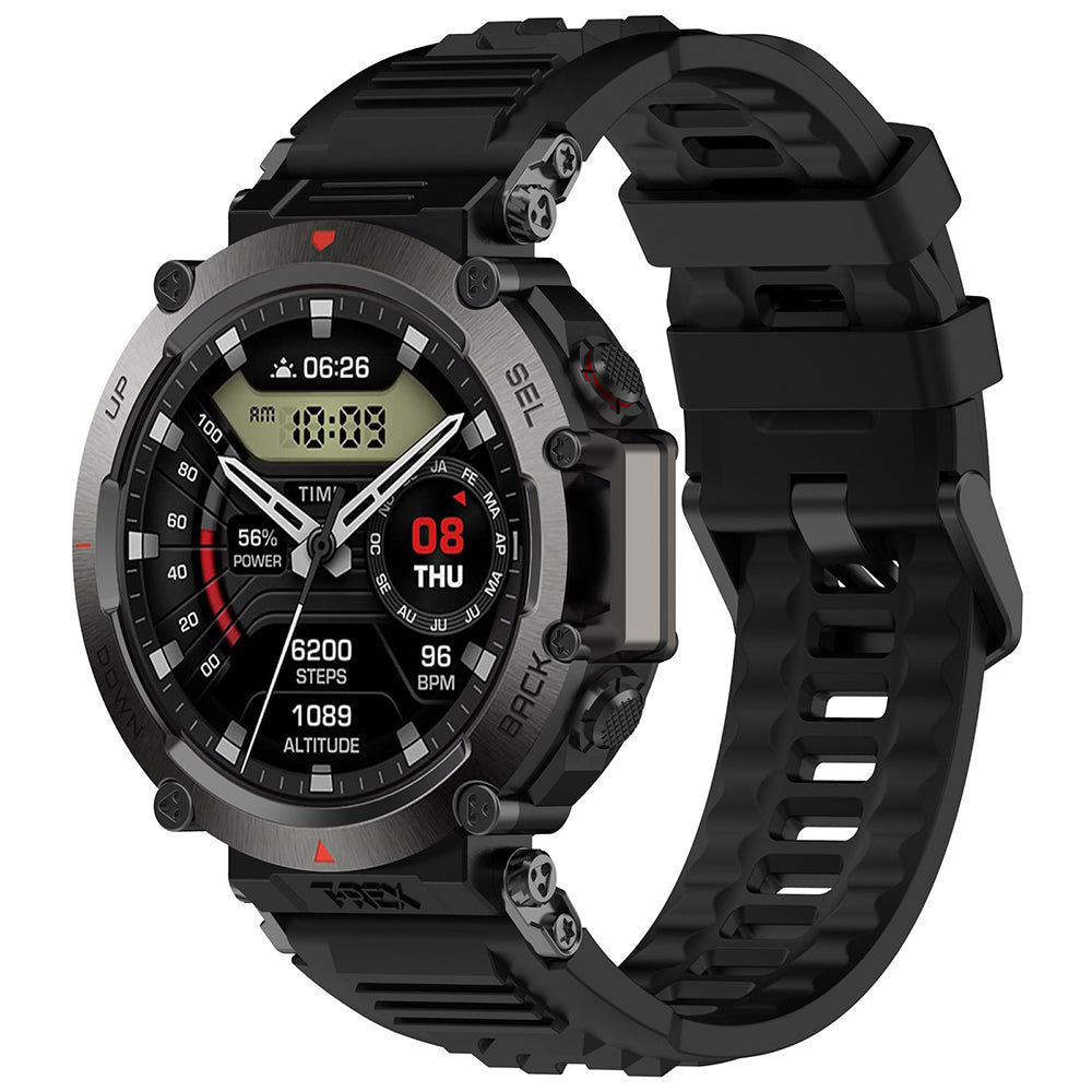 Techsuit W067 remienok pre Amazfit T-Rex Ultra, čierny