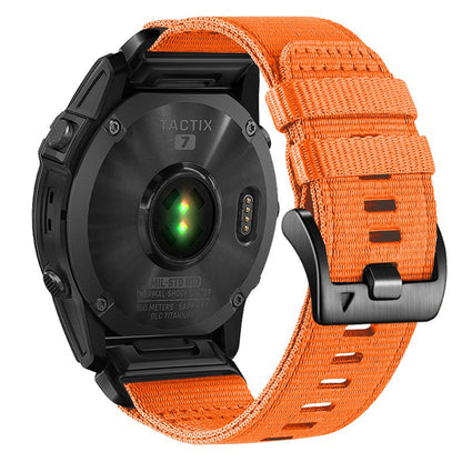 Techsuit W070 remienok pre Garmin Watch Fenix / Forerunner / Approach Series, 22mm, Oranžový