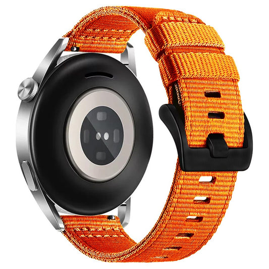 Techsuit W070 remienok pre Samsung Galaxy Watch / Huawei Watch Series, 22mm, Oranžový