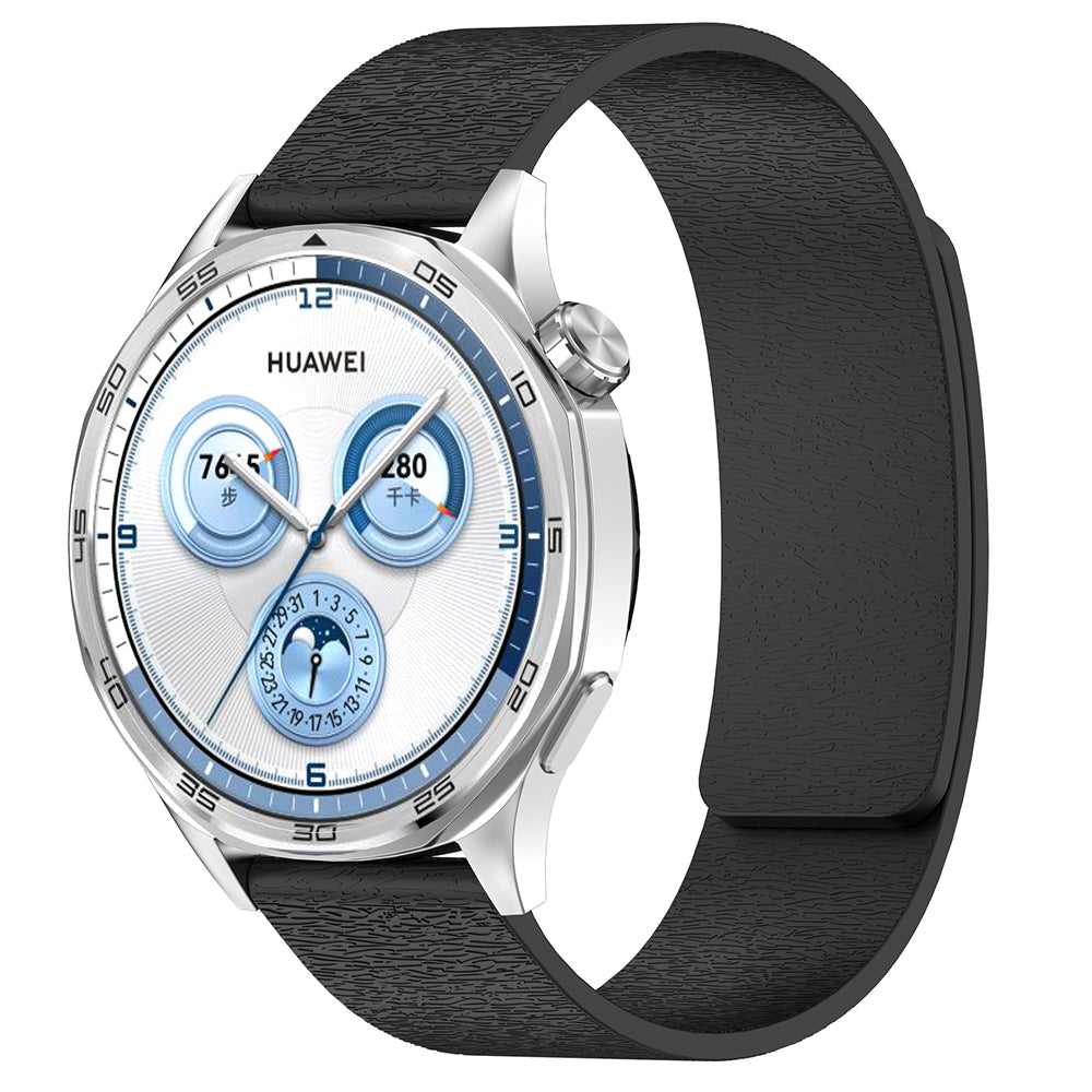 Techsuit W074 remienok pre Huawei Watch / Garmin Watch Series, 18mm, čierny