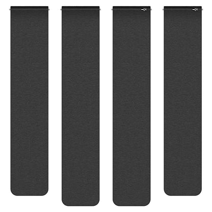 Techsuit W074 remienok pre Huawei Watch / Garmin Watch Series, 18mm, čierny