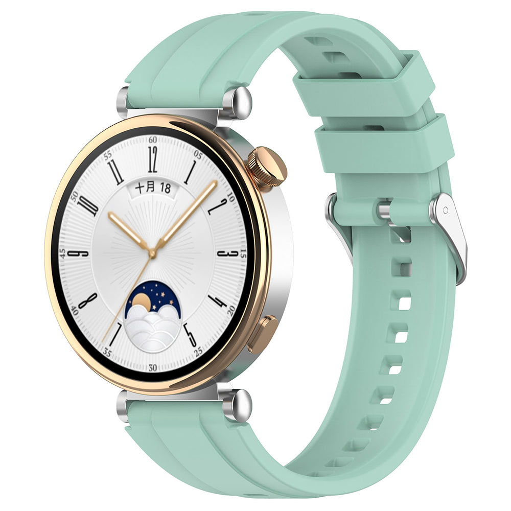 Remienok Techsuit W075 pre Huawei Watch / Garmin Watch Series, 18mm, Zelený.