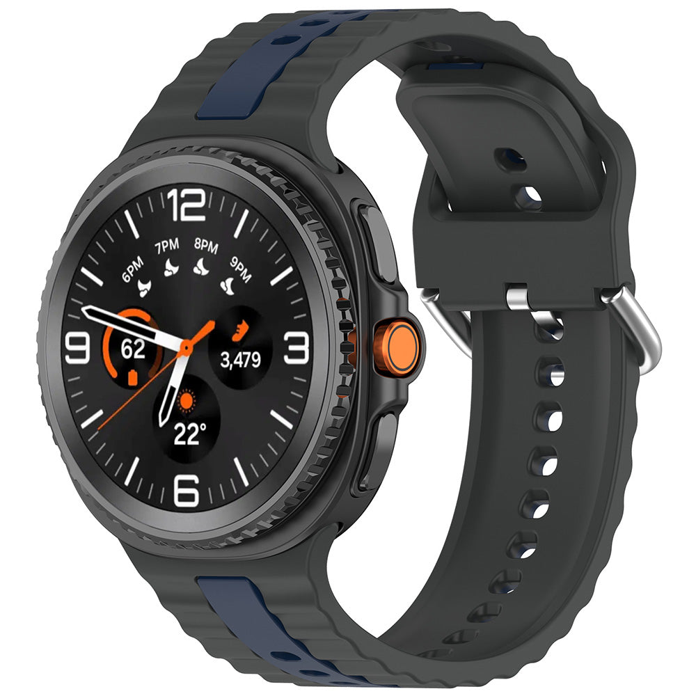 Techsuit W078 remienok pre Samsung Galaxy Watch 8 Classic / Watch8 44mm / Watch 8 40mm, Sivý