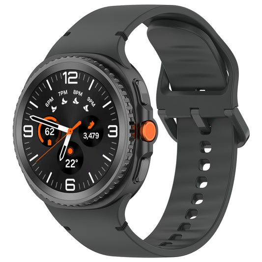 Techsuit W079 remienok pre Samsung Galaxy Watch 8 Classic / Watch8 44mm / Watch 8 40mm, Grafitová Čierna