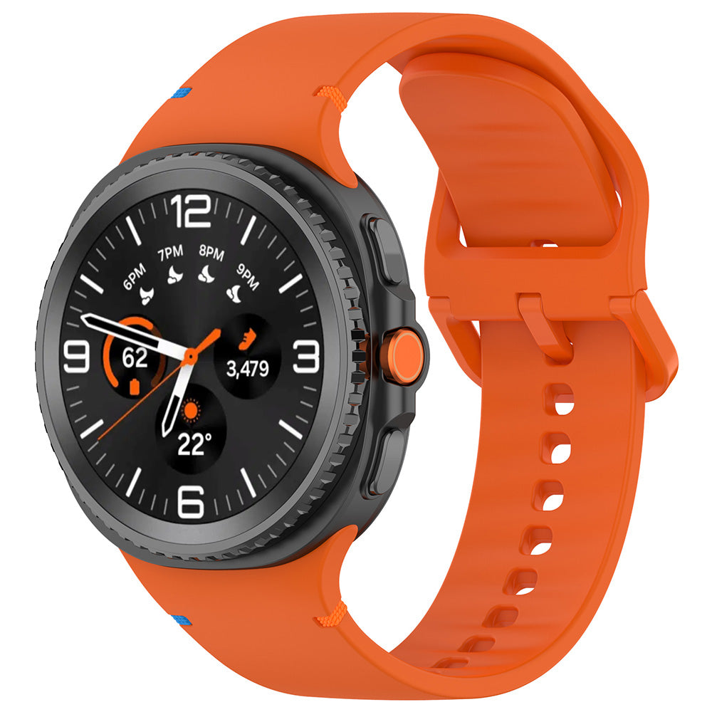 Techsuit W079 remienok pre Samsung Galaxy Watch 8 Classic / Watch8 44mm / Watch 8 40mm, Oranžový