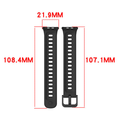 Remienok Techsuit W081 pre Honor Band 11 / 11 Pro, čierny