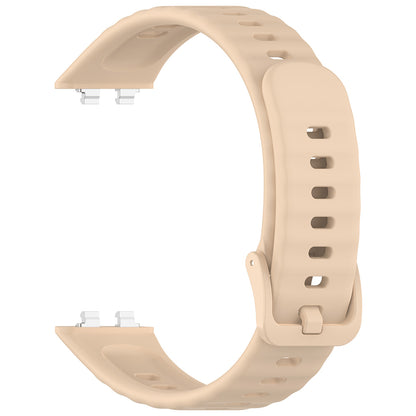 Remienok Techsuit W082 pre Huawei Band 11 / 11 Pro, béžový