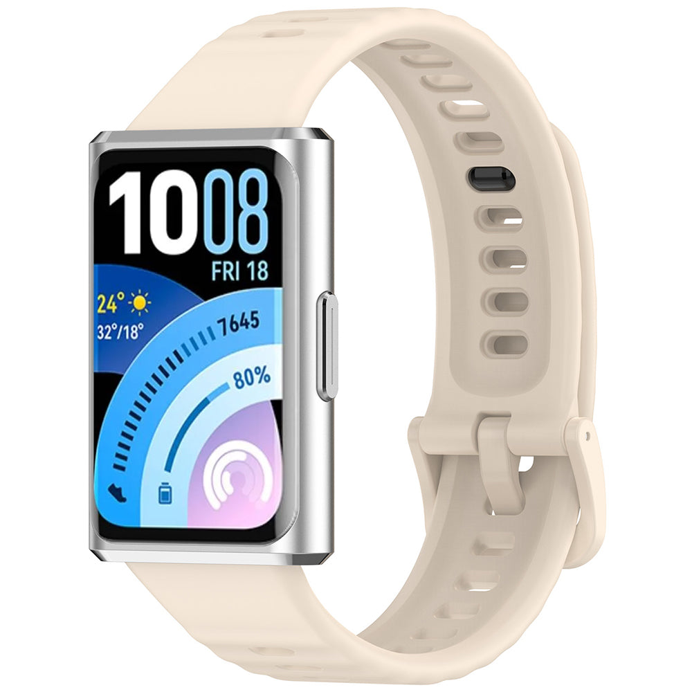 Remienok Techsuit W082 pre Huawei Band 11 / 11 Pro, krémový