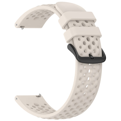 Techsuit W083 remienok pre Amazfit Watch / Samsung Watch Series, 22mm, Biela