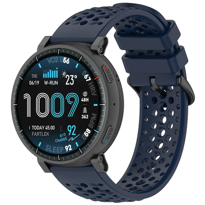 Techsuit W083 remienok pre Amazfit Watch / Samsung Watch Series, 22mm, Tmavomodrý