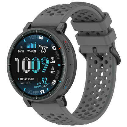 Techsuit W083 remienok pre Amazfit Watch / Samsung Watch Series, 22mm, Sivý