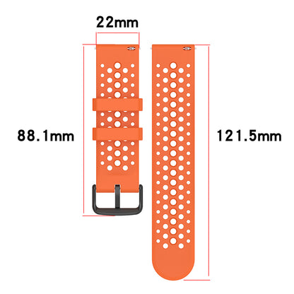 Techsuit W083 remienok pre Amazfit Watch / Samsung Watch Series, 22mm, čierny
