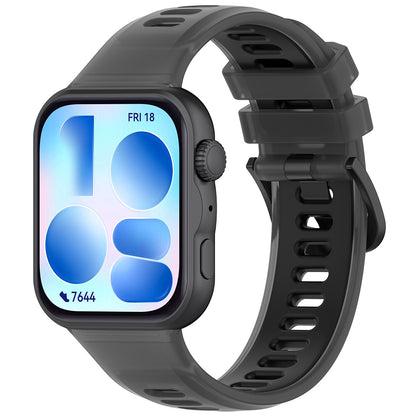 Remienok Techsuit W084 pre Huawei Watch Fit 5 Pro / Fit 5 / Fit 4 Pro / Fit 4 / Fit 3, čierny