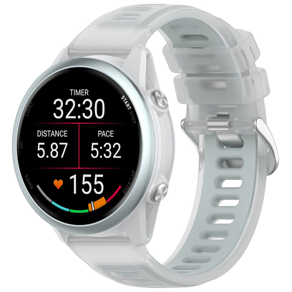 Remienok Techsuit W084 pre Samsung Galaxy Watch / Huawei Watch Series, 20 mm, biely