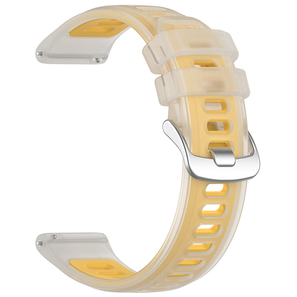 Remienok Techsuit W084 pre Samsung Galaxy Watch / Huawei Watch Series, 20 mm, žltý