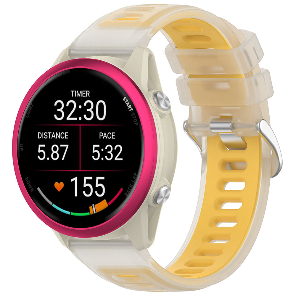 Remienok Techsuit W084 pre Samsung Galaxy Watch / Huawei Watch Series, 20 mm, žltý
