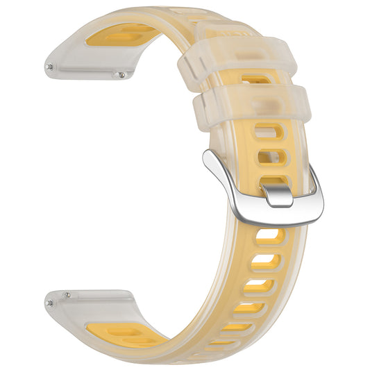 Remienok Techsuit W084 pre Samsung Galaxy Watch / Huawei Watch Series, 22 mm, žltý