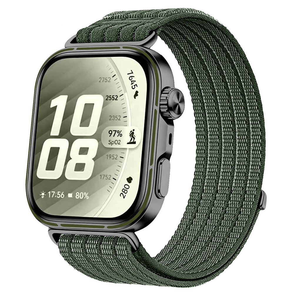 Remienok Techsuit W085 pre Huawei Watch Fit 5, tmavozelený