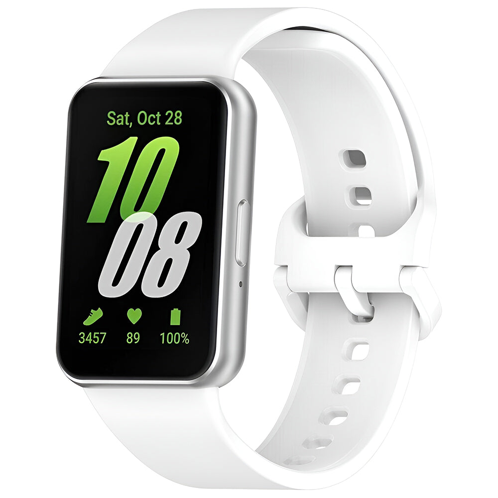 Pásik Techsuit W086 pre Samsung Galaxy Fit3 R39M, biely
