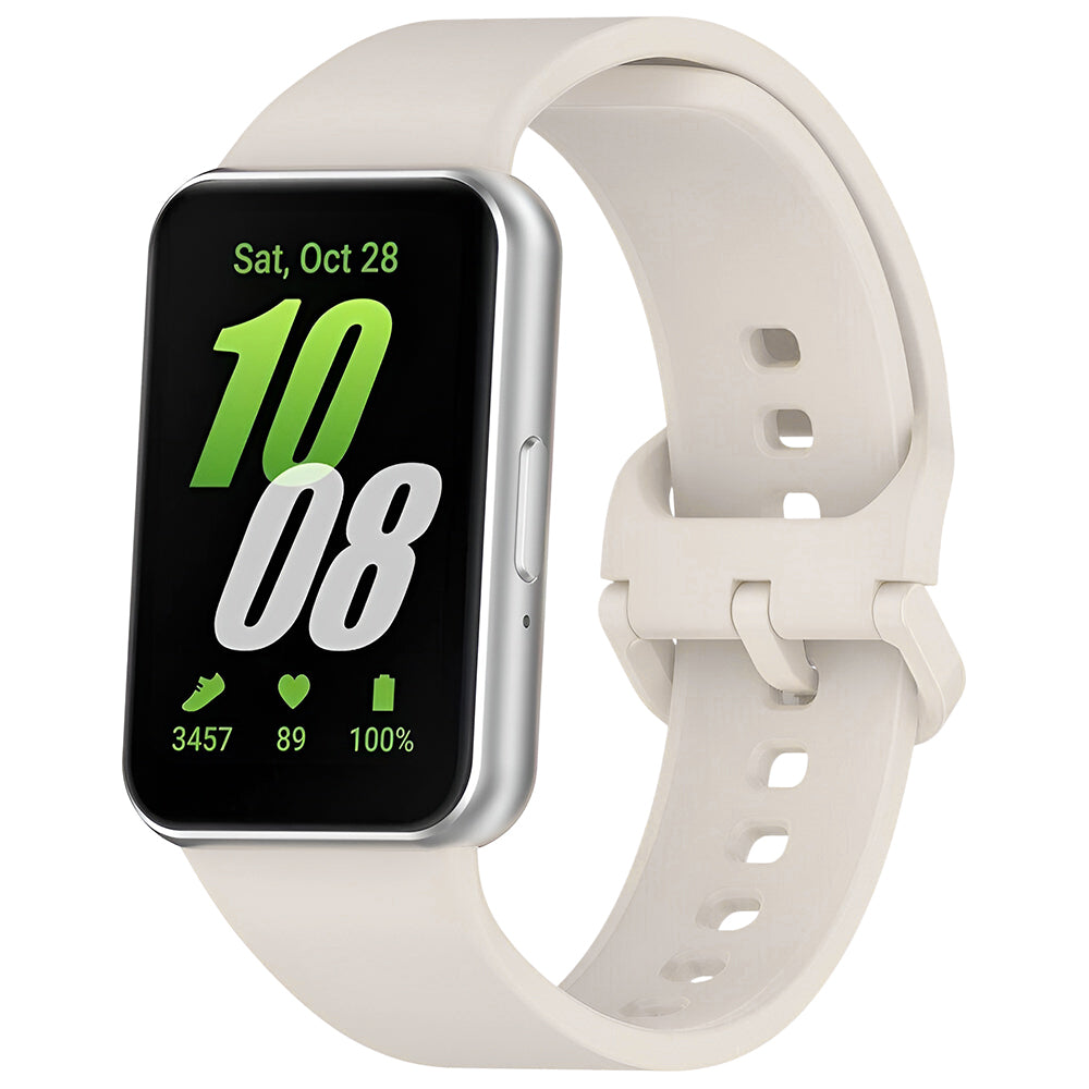 Remienok Techsuit W086 pre Samsung Galaxy Fit3 R39M, krémový