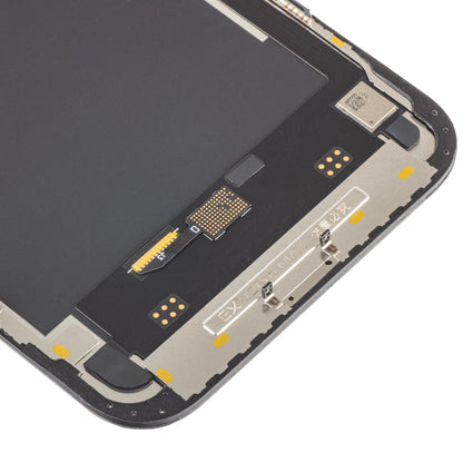 Displej s dotykovou obrazovkou GX pre Apple iPhone 12 Pro Max, s rámom, verzia OLED IC Movable, čierna