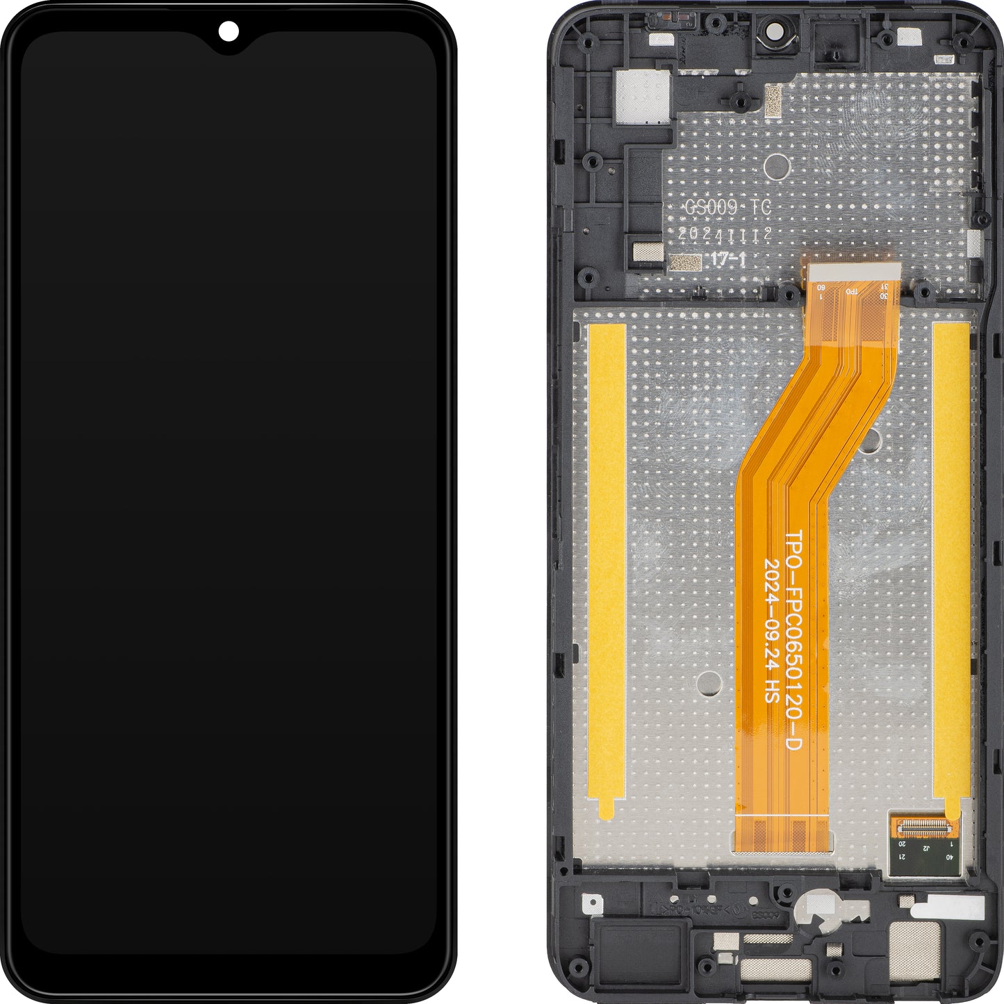 Display s dotykovým displejom HMD Key, s rámom, čierny, Service Pack HGS009FQA2SK1