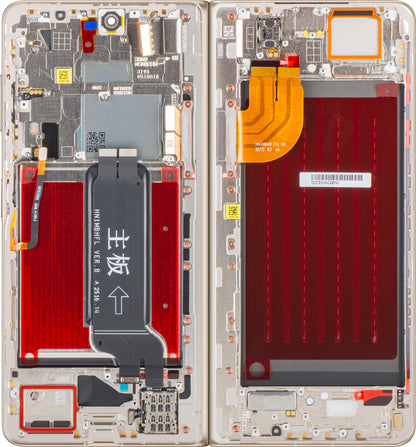Displej s dotykovou obrazovkou Honor Magic V5, s rámom, Sub Inner, Biela (Ivory White), Service Pack 0235AQBV