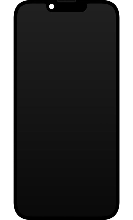 Dotykový displej JK pre Apple iPhone 14, s rámom, verzia In-Cell LCD, čierny 