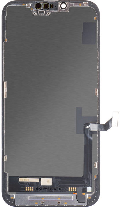 Dotykový displej JK pre Apple iPhone 14 Plus, s rámom, verzia In-Cell LCD, čierny 