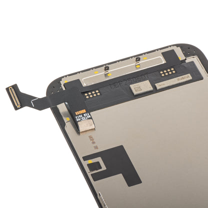 Displej s dotykovou obrazovkou JK pre Apple iPhone 16e, s rámom, verzia LCD In-Cell IC Movable, čierna