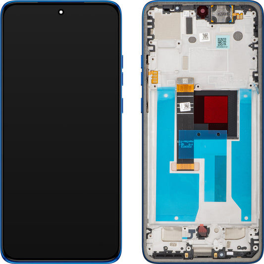 Motorola Edge 50 Neo dotykový displej, s rámom, námornícka modrá, servisný balíček 5D68C28686