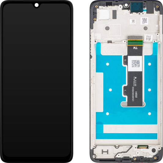 Displej s dotykovou obrazovkou Motorola Moto G06, s rámom, čierny, Service Pack 5D68C31263