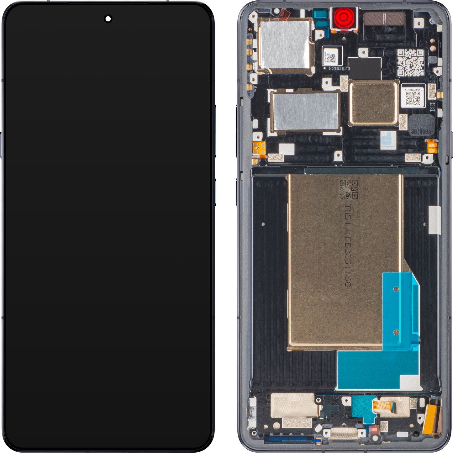 Display s dotykovou obrazovkou Motorola Edge 70 Ultra / Signature, s rámom, čierny, Service Pack 5D68C31910