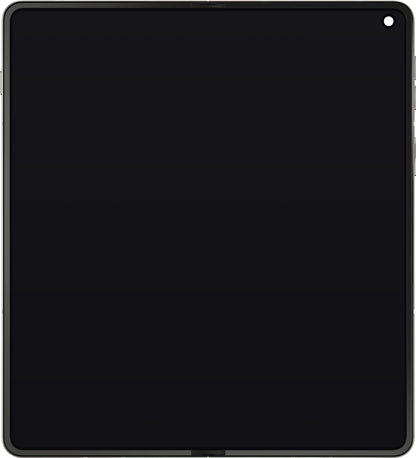 Dotykový displej Motorola Razr Fold, s rámom, pod vnútornou časťou, čierny (Pantone Blackened Blue) Service Pack 5D68C32444
