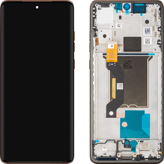 Displej s dotykovou obrazovkou Motorola Edge 60 Fusion, s rámom, Hnedá (Mocha Mousse), Servisný balíček 5D68C30578