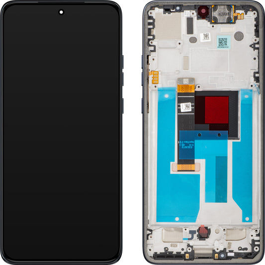 Displej s dotykovou obrazovkou Motorola Edge 50 Neo, s rámom, sivý (Grisaille), znovu zabalený 5D68C28683