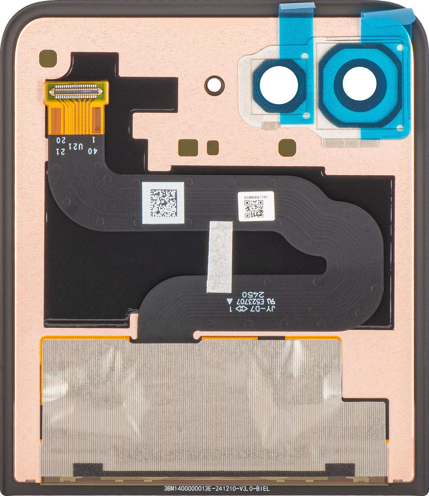 Display s dotykovým displejom Motorola Razr 60 Ultra, Sub Outer, Service Pack 5D68C29811