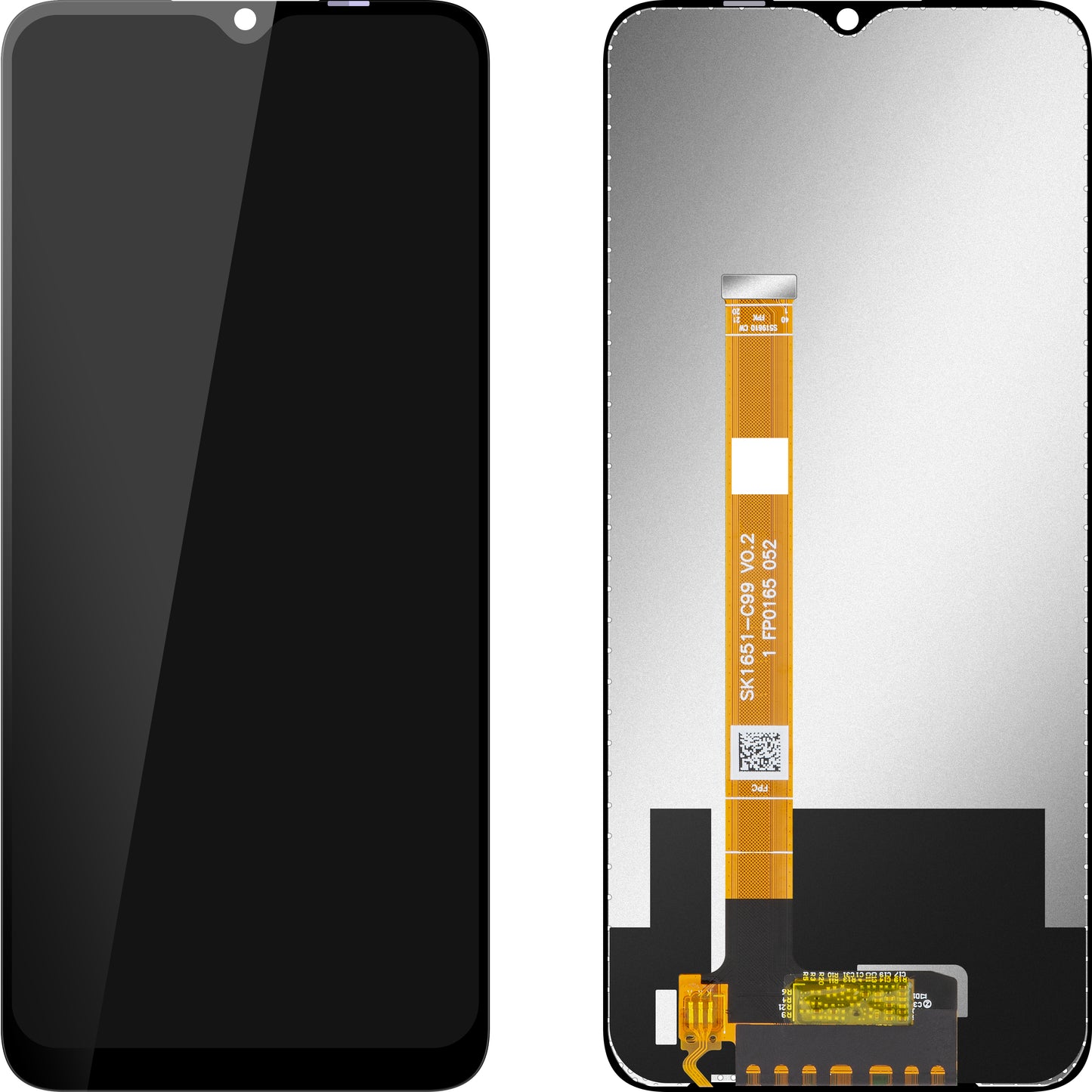 Display s dotykovou obrazovkou MP kompatibilný s Realme C21Y / C25Y