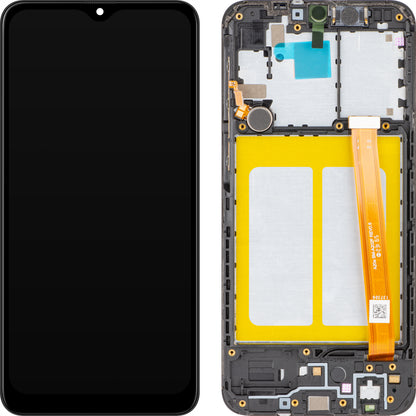 Display s dotykovým displejom MP kompatibilný so Samsung Galaxy A20e A202, s rámom, čierny