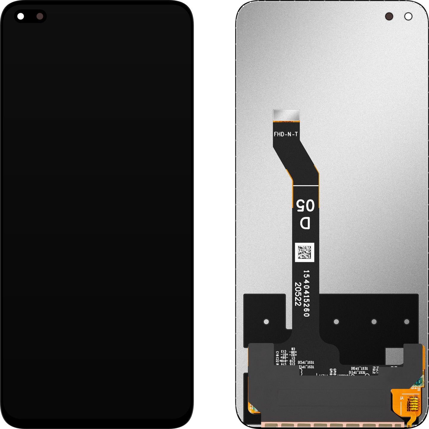 Display s dotykovou obrazovkou MP kompatibilný s Honor 50 Lite