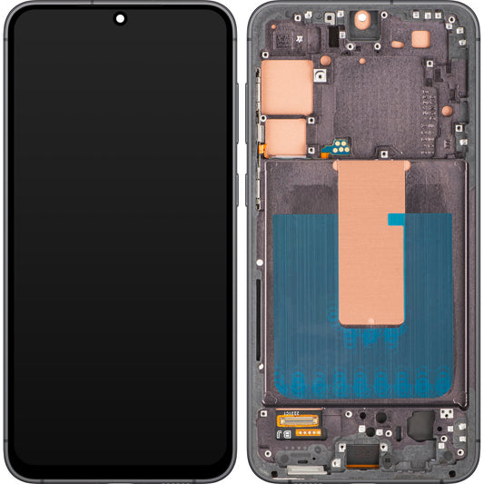 Displej s dotykovým panelom MP kompatibilný so Samsung Galaxy S23+ S916, s rámom, čierny