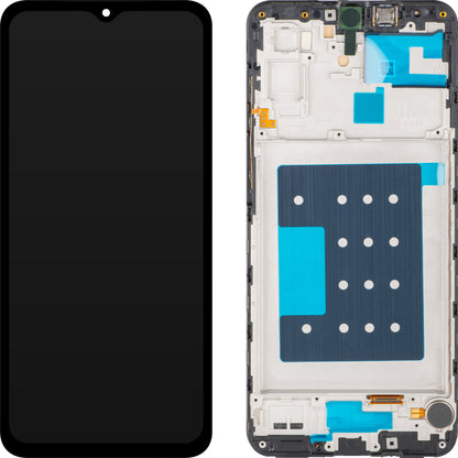 Displej s dotykovou obrazovkou MP kompatibilný so Samsung Galaxy A17 5G, s rámom, čierny