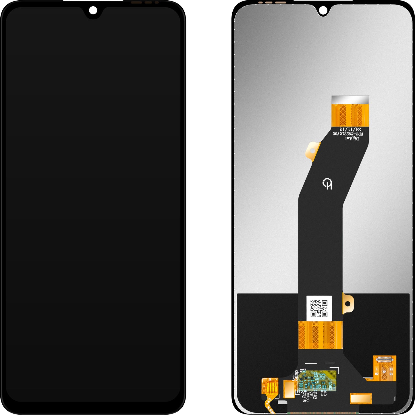 Displej s dotykovou obrazovkou MP kompatibilný so ZTE Blade V70 Max