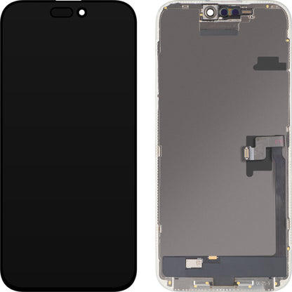 MP dotykový displej kompatibilný s Apple iPhone 16 Pro Max, s rámom, verzia OLED FHD IC Movable, čierny, výmena
