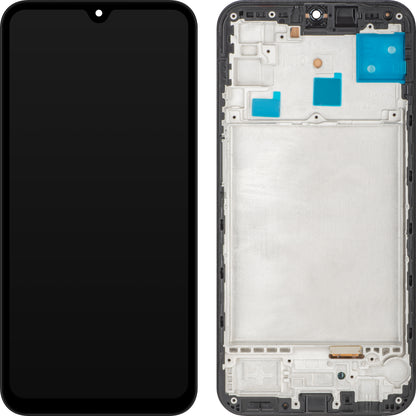 MP dotykový displej kompatibilný so Samsung Galaxy M15, s rámom, čierny