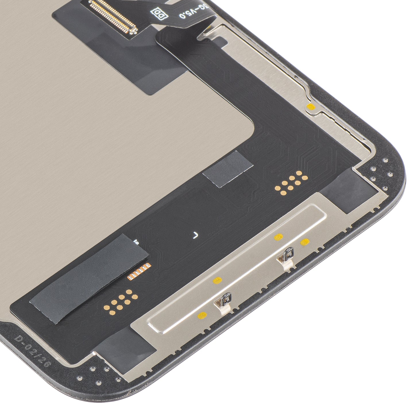 Displej s dotykovou obrazovkou MP kompatibilný s Apple iPhone 14, s rámom, verzia Soft OLED FHD 120Hz IC Movable, čierna