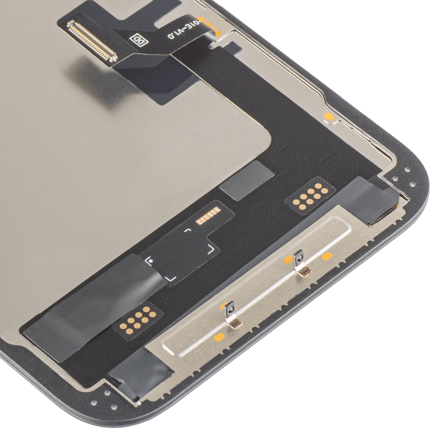 Displej s dotykovou obrazovkou MP kompatibilný s Apple iPhone 16e, s rámom, verzia Soft OLED FHD 120Hz IC Movable, čierna