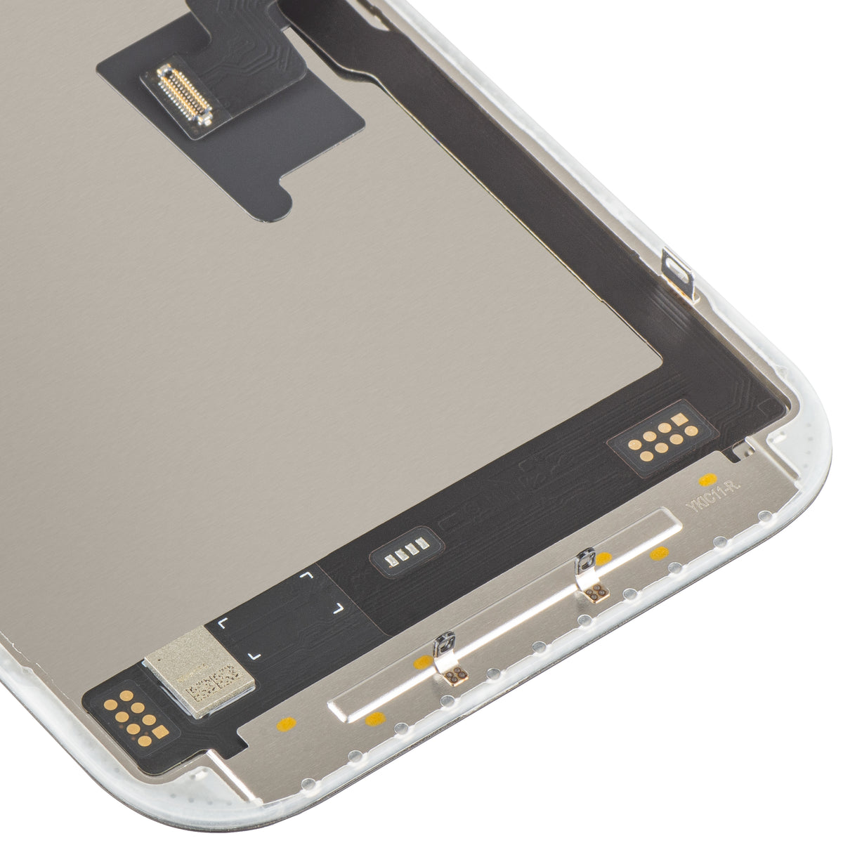 Displej s dotykovou obrazovkou MP kompatibilný s Apple iPhone 16 Pro, s rámom, verzia Soft OLED FHD 120Hz IC Movable, čierna